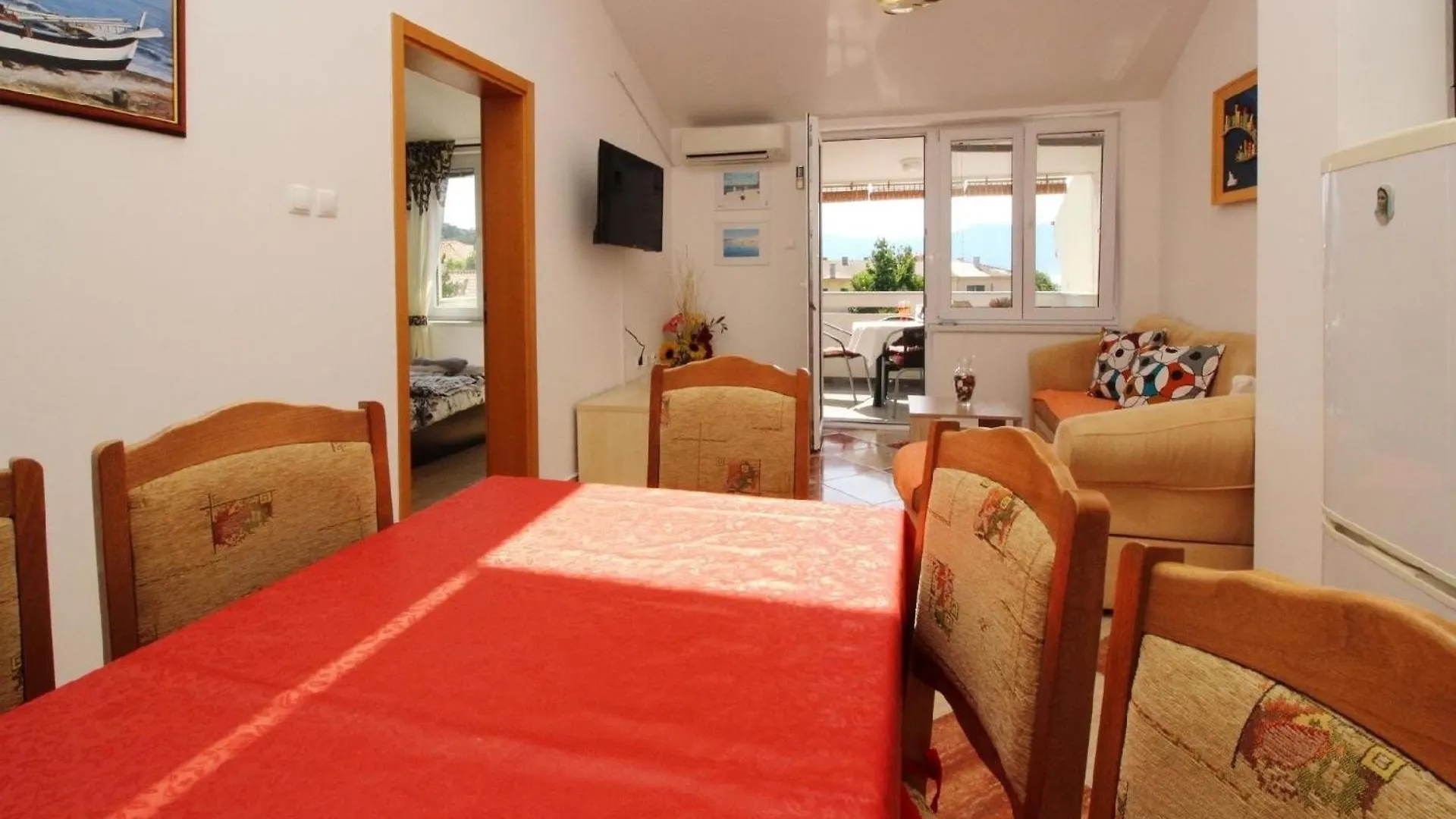 Charmante Ferienwohnung In Baska Mit Eigenem Balkon Apartment Baska (Krk)