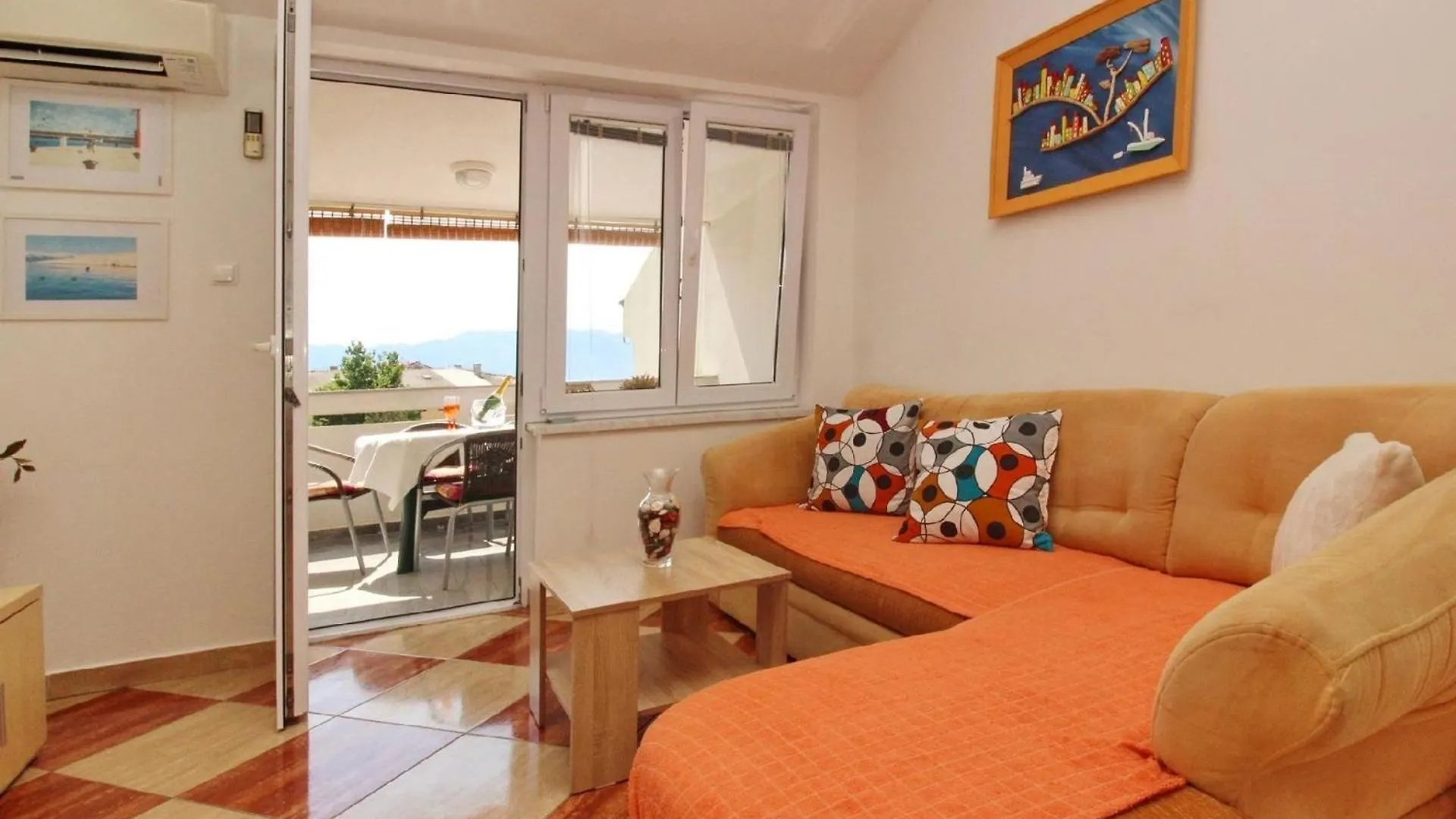 Charmante Ferienwohnung In Baska Mit Eigenem Balkon Baska (Krk)